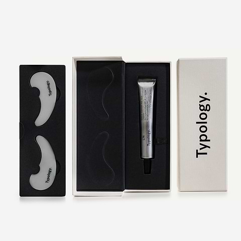 Coffret Masque Contour des Yeux Lissant Collagène végétal 1% + Acide polyglutamique — Typology