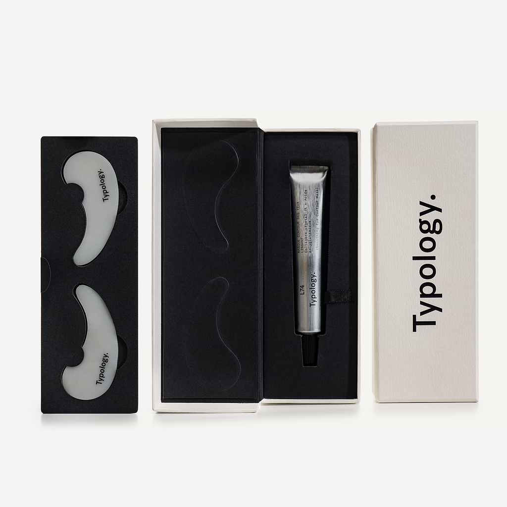Coffret Masque Contour des Yeux Lissant Collagène végétal 1% + Acide polyglutamique — Typology