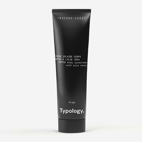 Crème solaire corps SPF50 à l'aloe vera — Typology