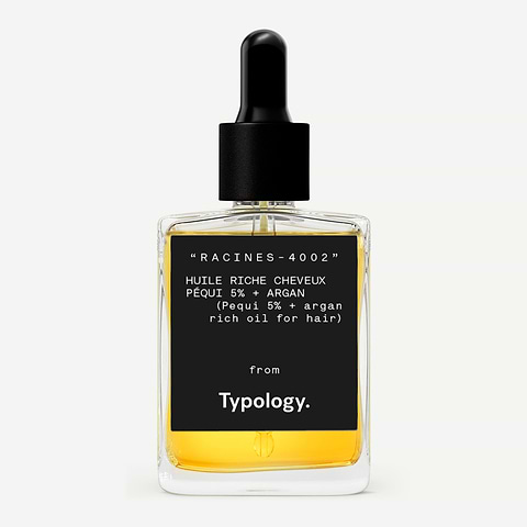 Huile riche cheveux Péqui 5%  + argan — Typology