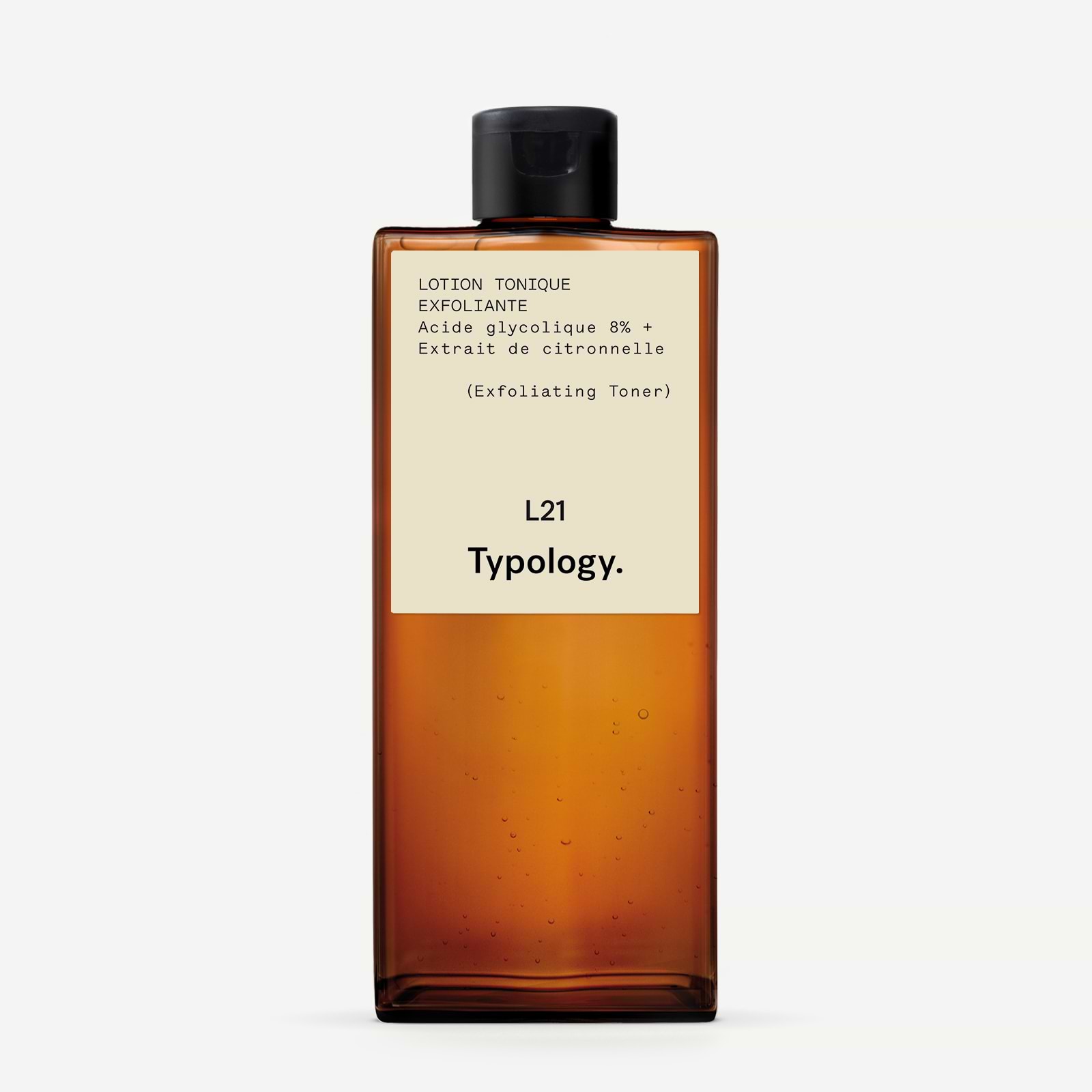 Lotion Tonique Exfoliante Acide glycolique 8% — Typology