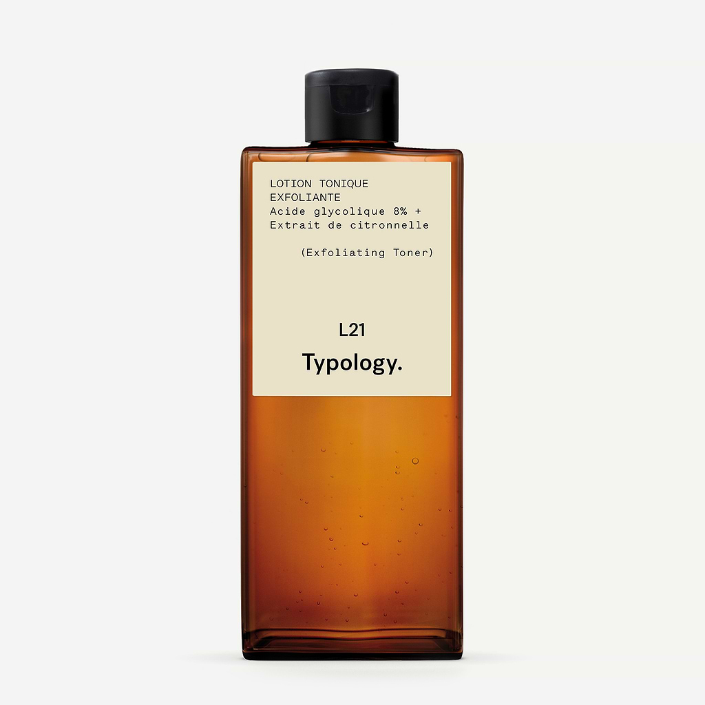 Lotion Tonique Exfoliante Acide glycolique 8% — Typology