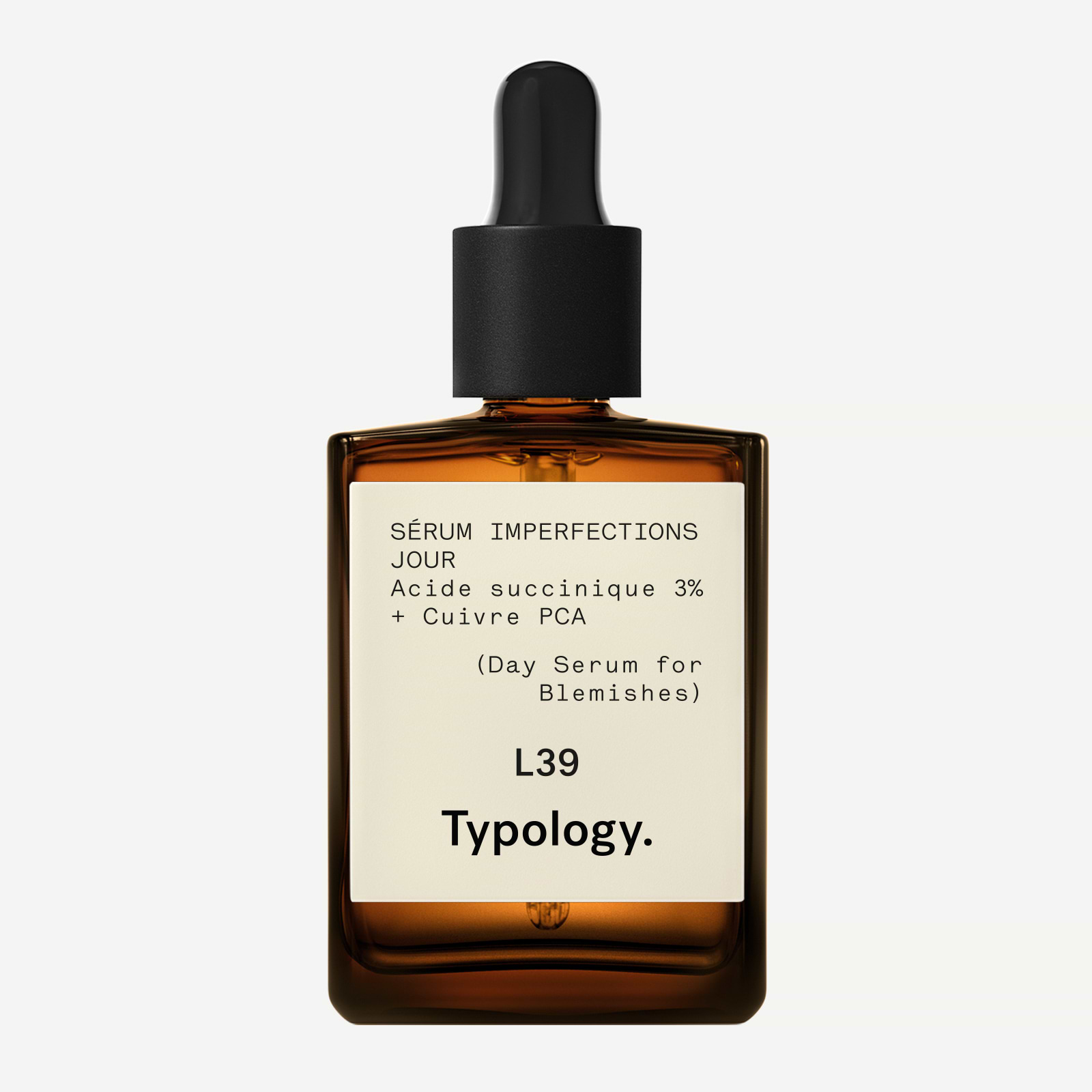 Sérum imperfections jour Acide succinique 3% + Cuivre PCA — Typology