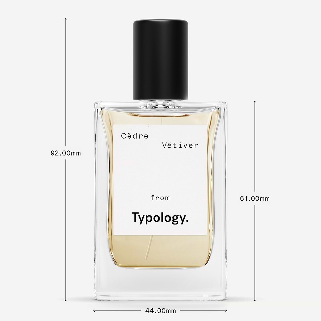 Cèdre Vétiver Eau de Parfum naturelle — Typology