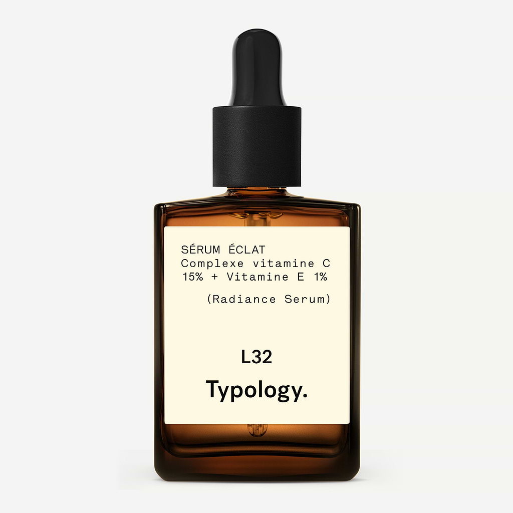 Sérum Éclat Complexe vitamine C 15% + Vitamine E 1% — Typology