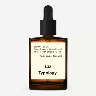 Sérum Éclat Complexe vitamine C 15% + Vitamine E 1% — Typology