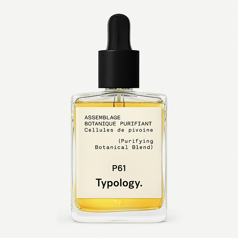 Assemblage Botanique Purifiant Cellules de pivoine — Typology