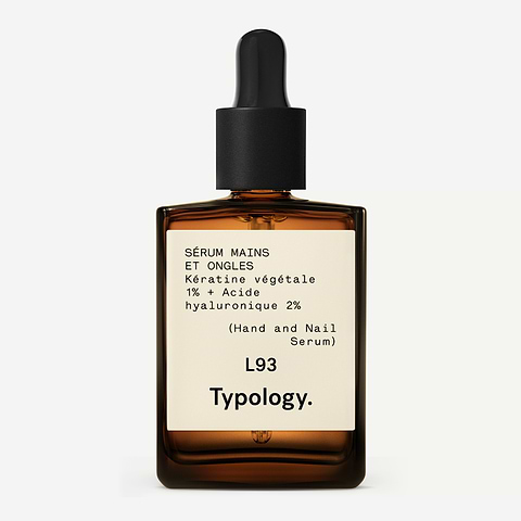Sérum mains et ongles Kératine végétale 1% + Acide hyaluronique 2% — Typology
