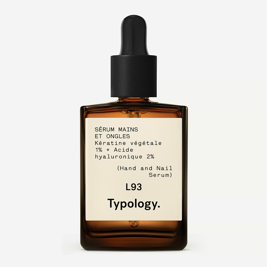 Sérum mains et ongles Kératine végétale 1% + Acide hyaluronique 2% — Typology