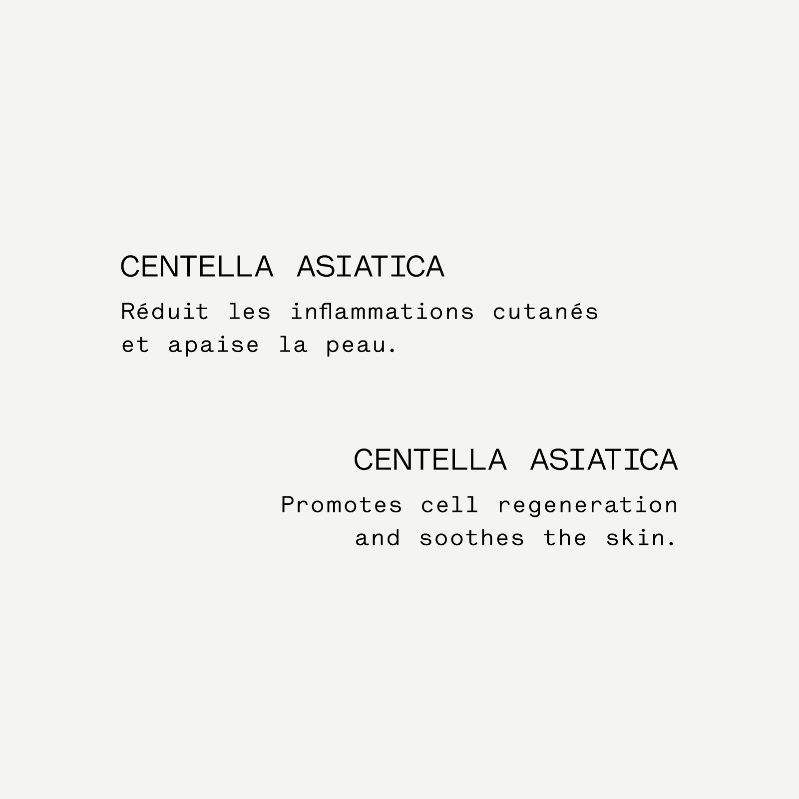 Sérum Anti-Marques PHA 14% + Centella asiatica — Typology