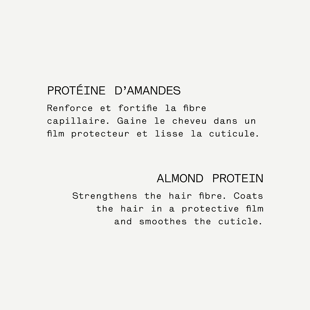 Shampoing traitant volumateur Protéine d'amande 1% + Biotine — Typology