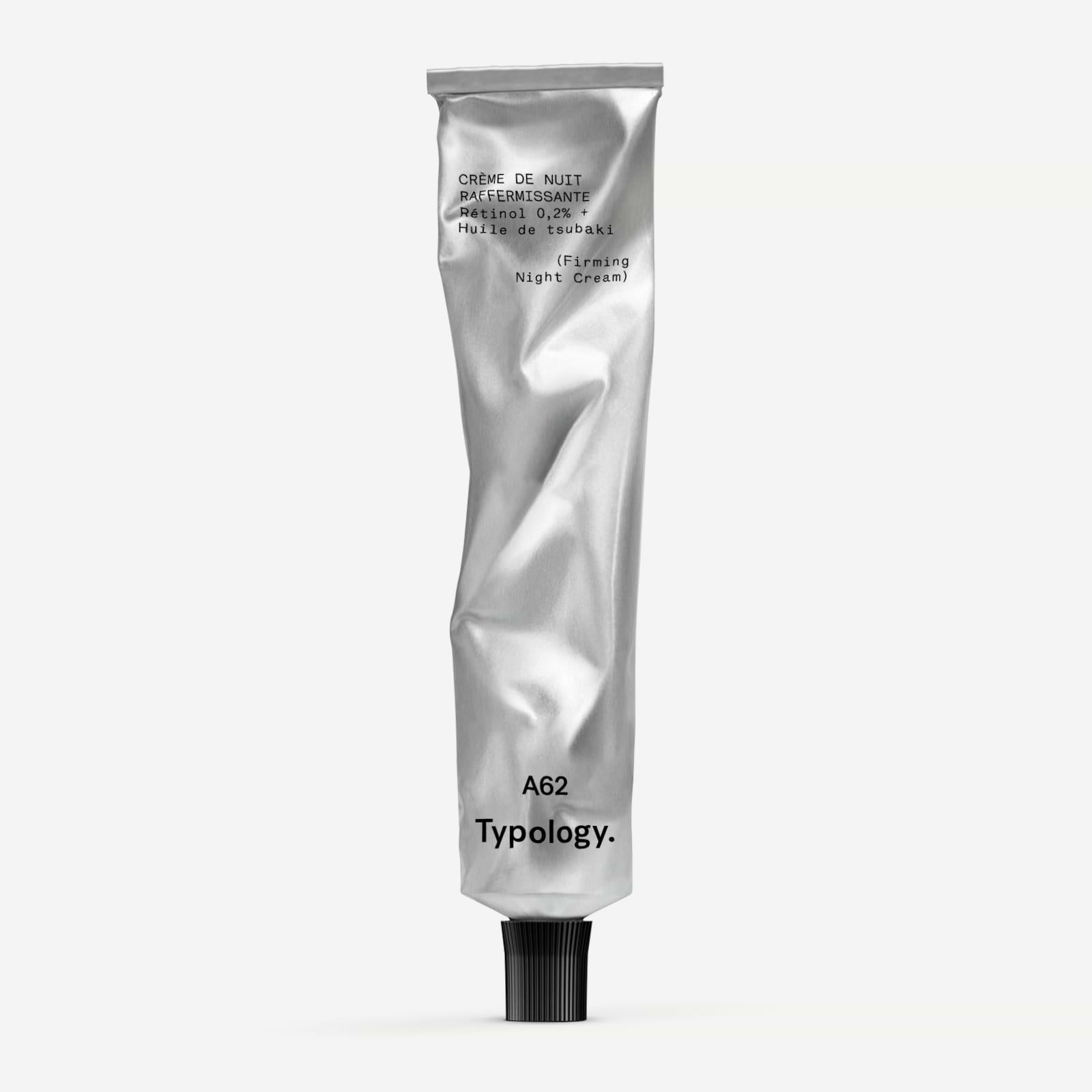 Crème de Nuit Raffermissante Rétinol 0,2% + Huile de tsubaki — Typology