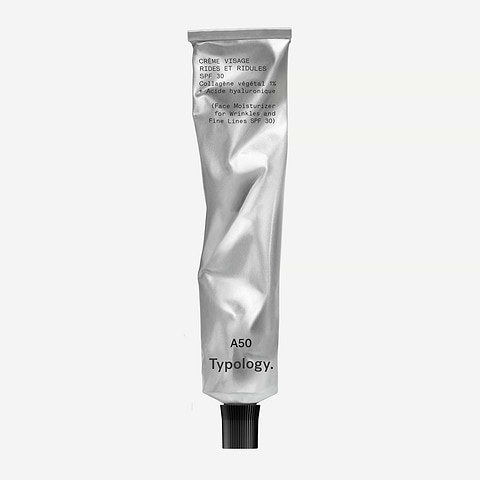 Crème de Jour Rides et Ridules SPF 30 Collagène végétal 1% + Acide hyaluronique — Typology