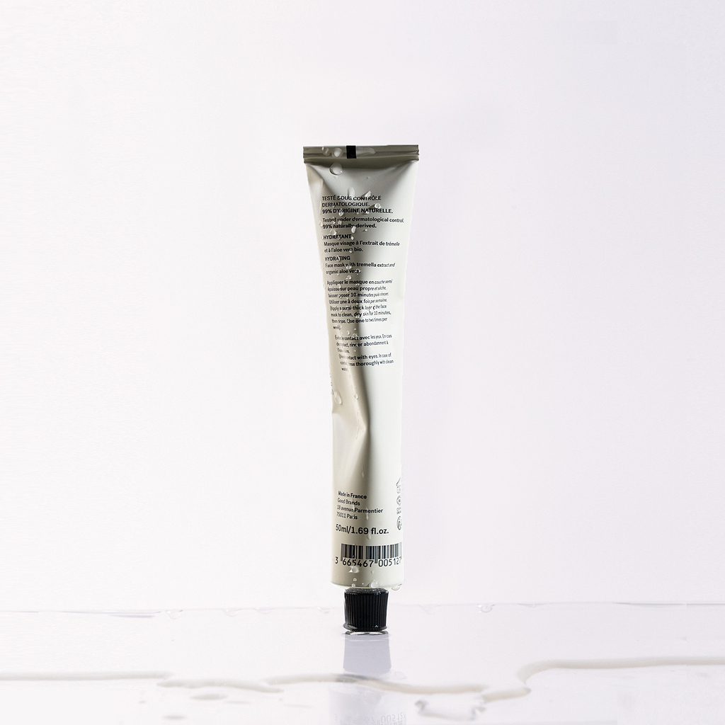 Informations sur le masque hydratant visage.
