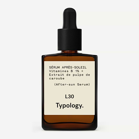 Sérum Après-Soleil Vitamines B 1% + Extrait de pulpe de caroube — Typology