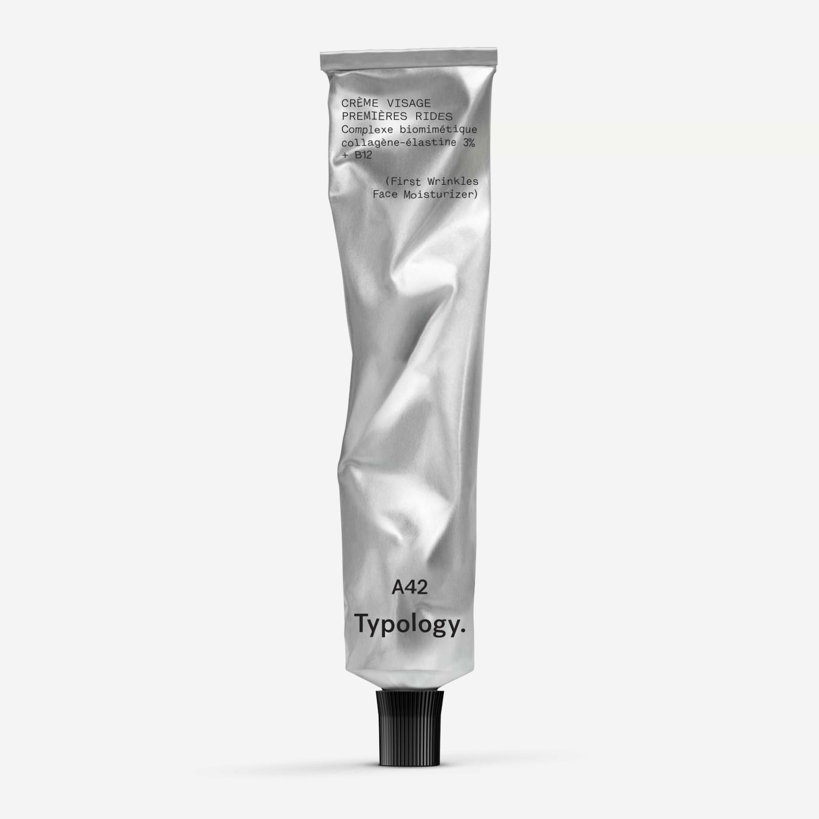 Crème Visage Premières Rides Complexe biomimétique collagène-élastine 3% + B12 — Typology