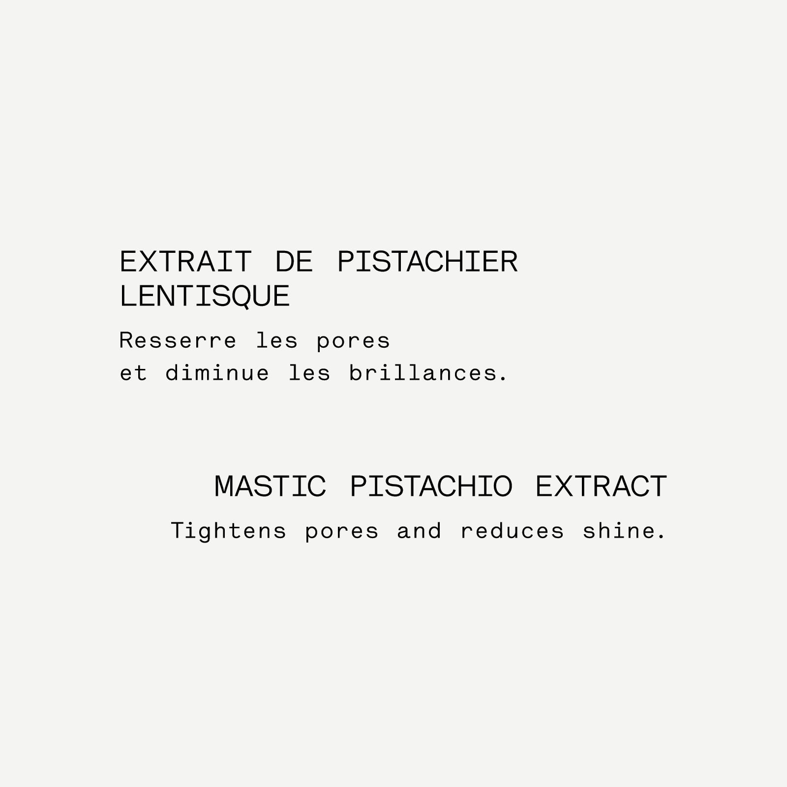 Sérum Exfoliant Acide glycolique 10 % + Extrait de pistachier lentisque — Typology