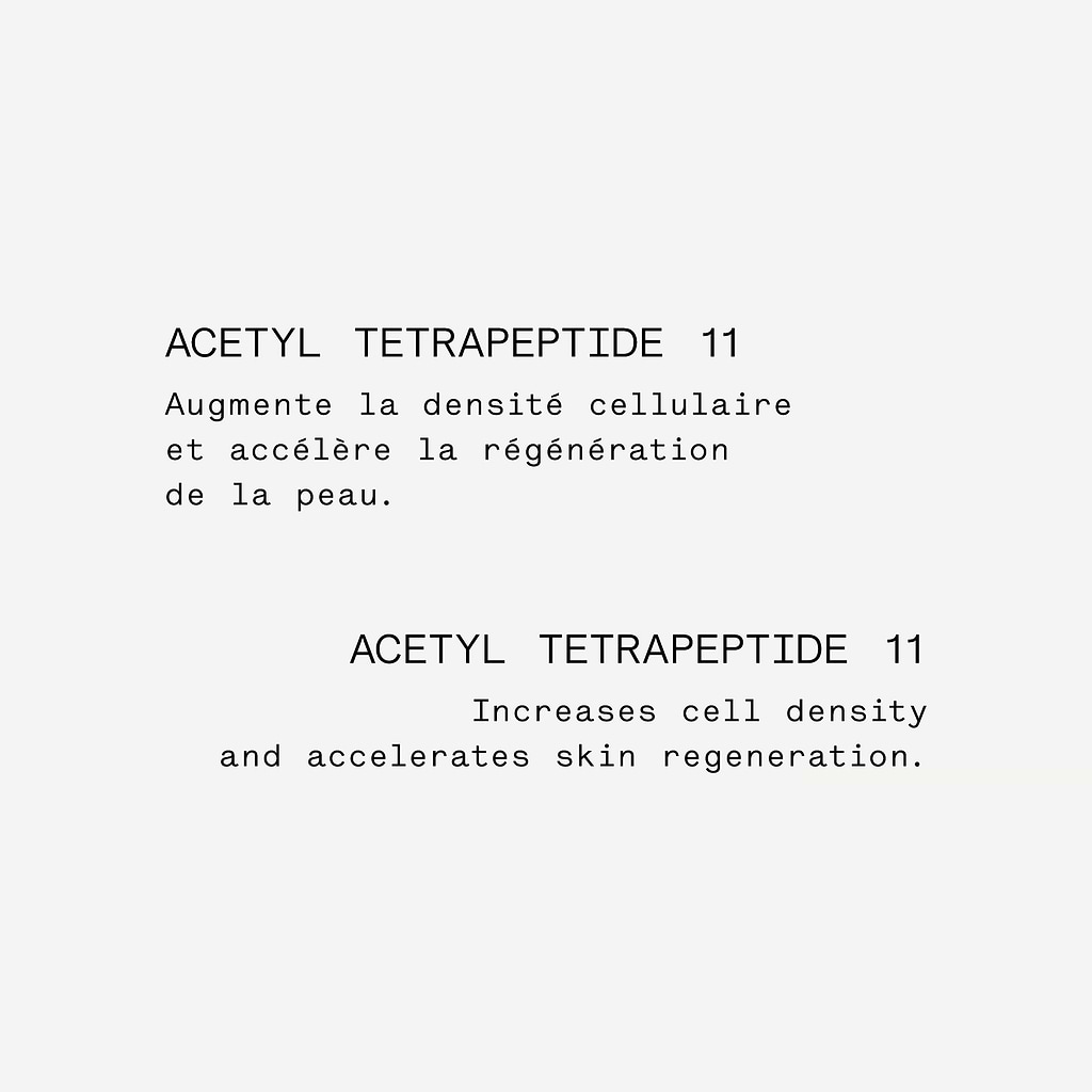 Complexe densité & fermeté aux 3 peptides — Typology
