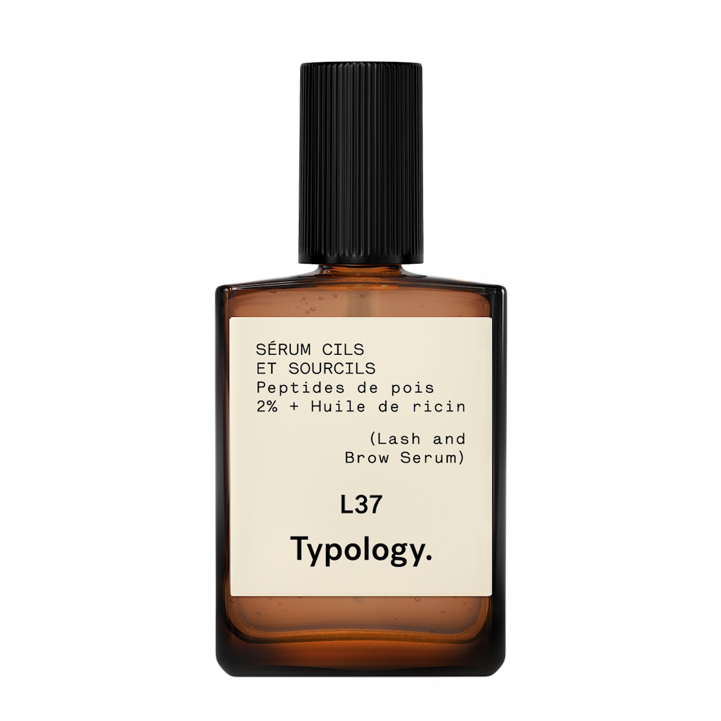Sérum Densifiant Cils et Sourcils Peptides de pois 2% + Huile de ricin — Typology