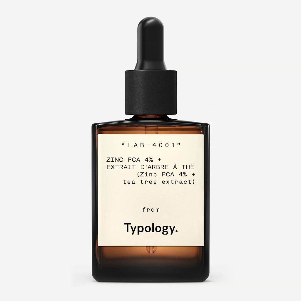 Sérum Corps Purifiant Zinc PCA 4% + Extrait de tea tree — Typology