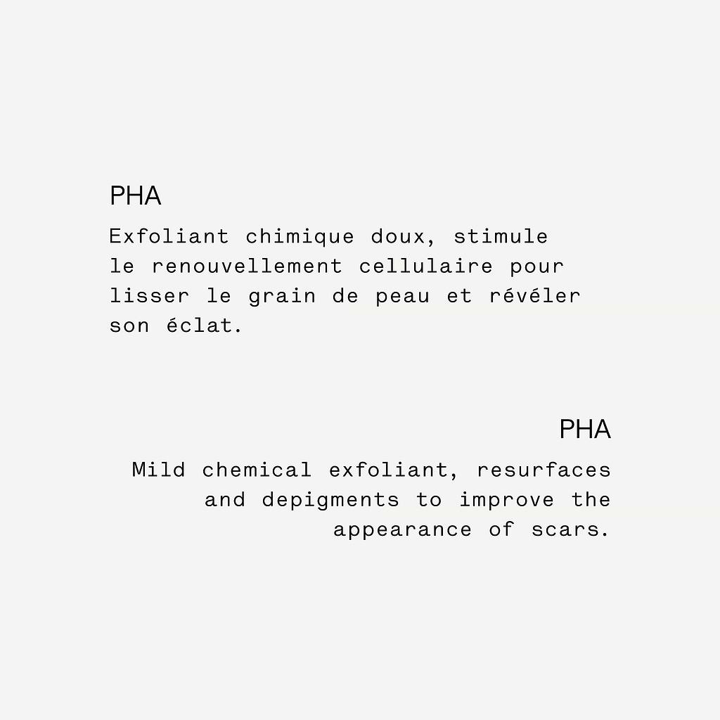 Sérum Anti-Marques PHA 14% + Centella asiatica — Typology