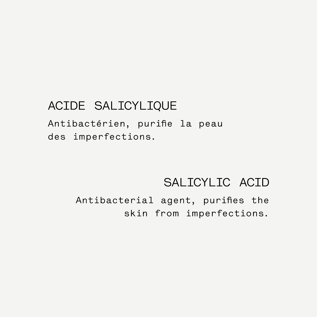 Lotion tonique purifiante Acide Salicylique 1% — Typology