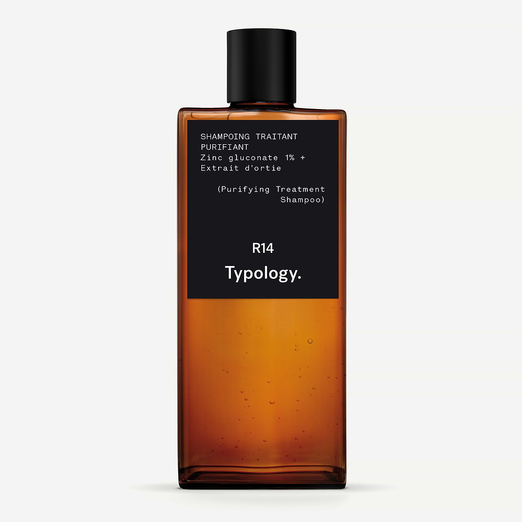 Shampoing traitant purifiant  Zinc gluconate 1% + Extrait d'ortie — Typology