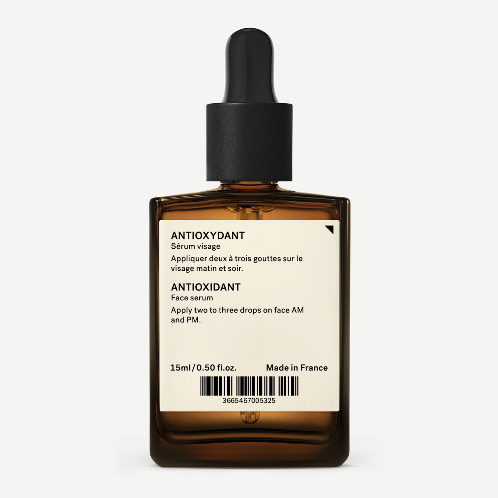 Sérum Antioxydant Acide férulique 3% + Resvératrol 3% — Typology