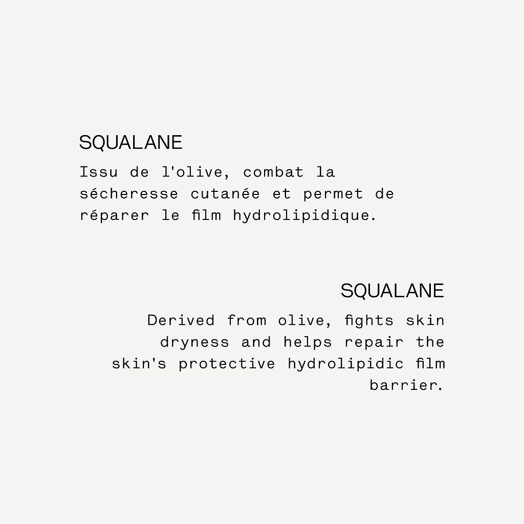 Sérum Nourrissant Squalane d'olive 100% — Typology