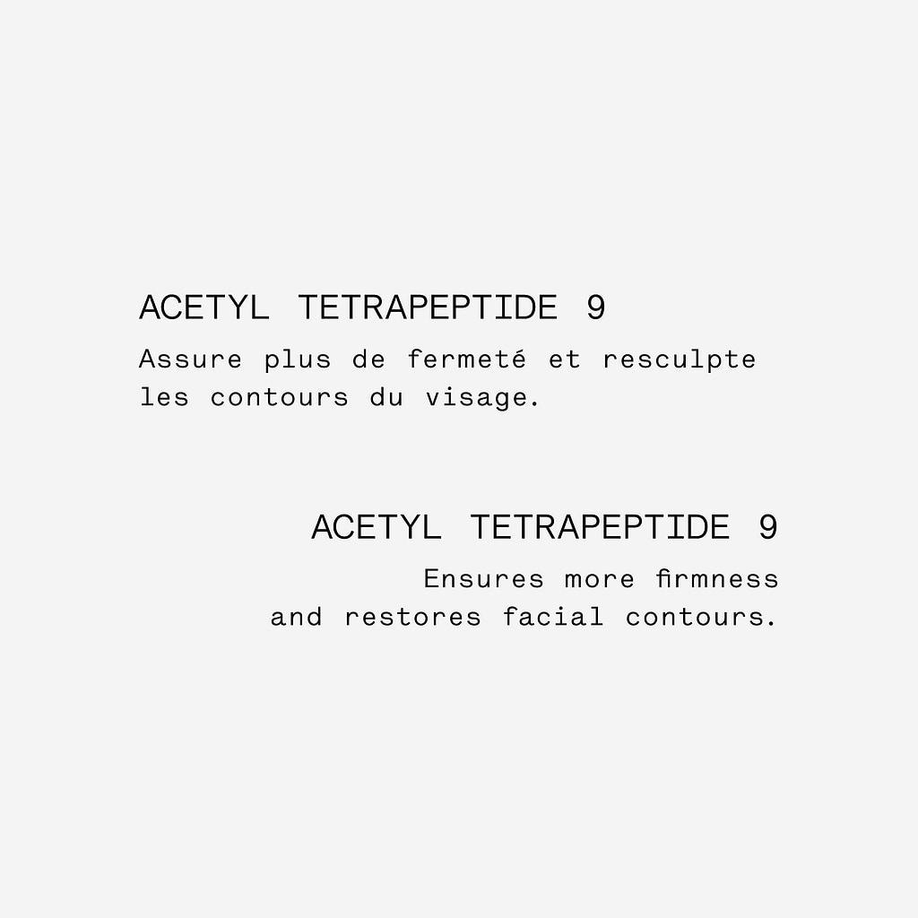 Complexe densité & fermeté aux 3 peptides — Typology