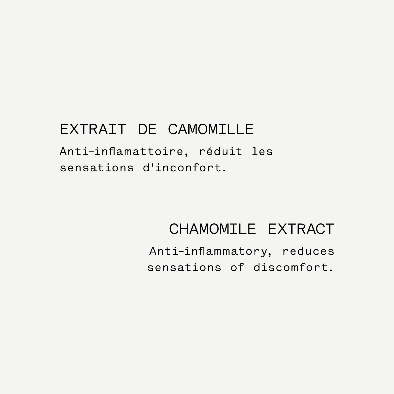 Lait Nettoyant Hydratant  Acide hyaluronique 0,5% + Extrait de camomille — Typology