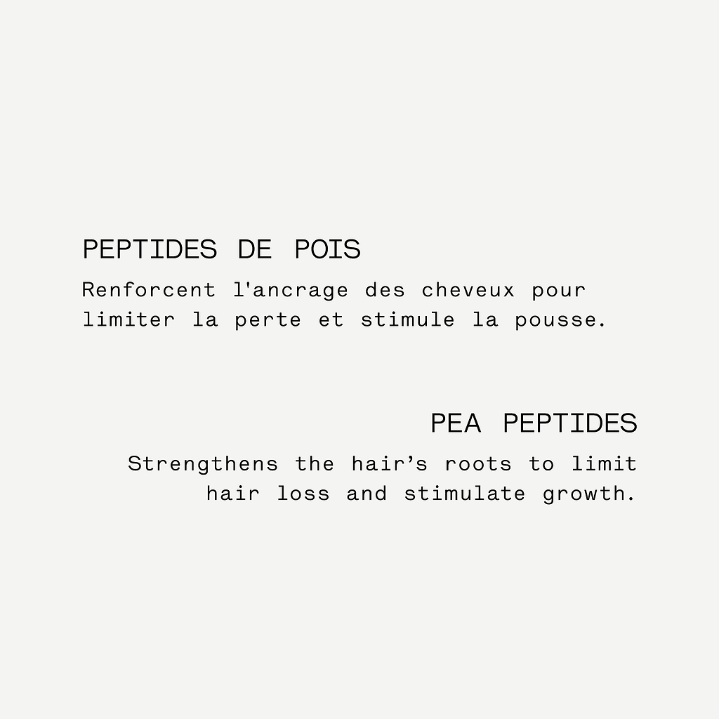 Traitement cuir chevelu densifiant Peptides 2% + extrait de gingembre — Typology