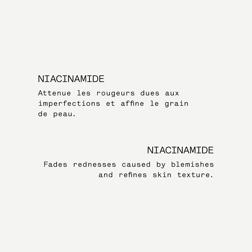 Lotion tonique unifiante Niacinamide 7% — Typology