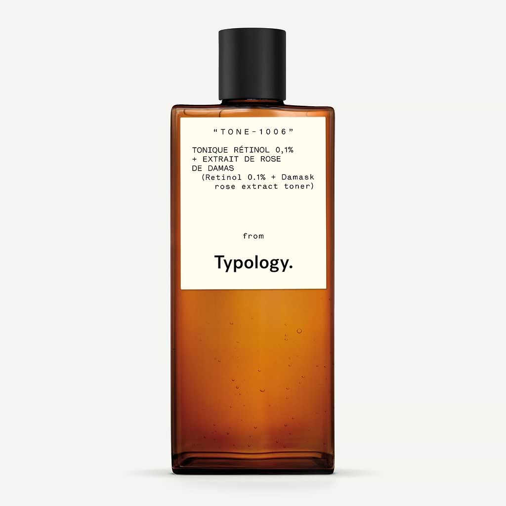 Lotion tonique raffermissante Rétinol 0,1% + Extrait de rose de Damas — Typology