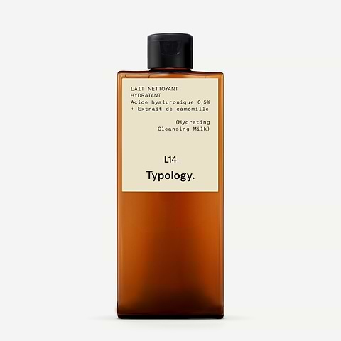 Lait Nettoyant Hydratant  Acide hyaluronique 0,5% + Extrait de camomille — Typology