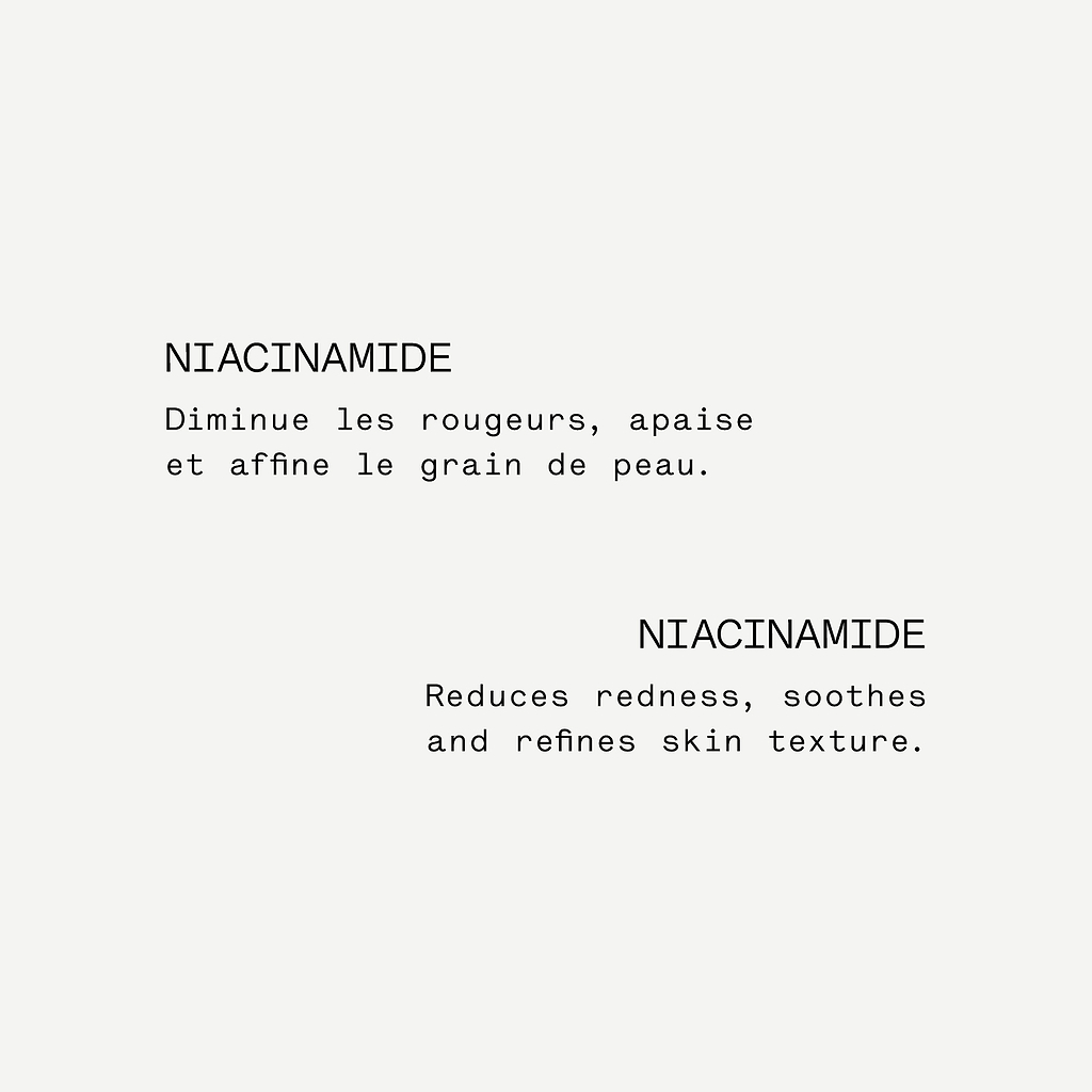 Gel nettoyant unifiant Niacinamide 6% + hydrolat de Sauge Officinale — Typology