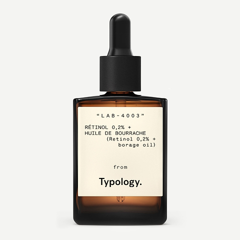 Sérum Raffermissant Corps Rétinol 0,2% + Huile de bourrache — Typology