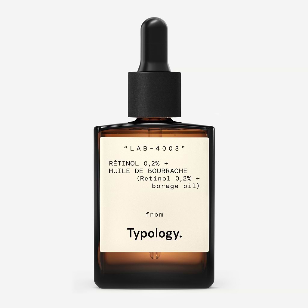 Sérum Raffermissant Corps Rétinol 0,2% + Huile de bourrache — Typology