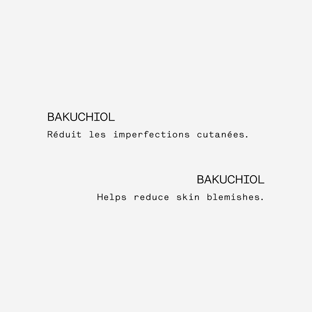 Sérum Imperfections Nuit Bakuchiol 1% — Typology
