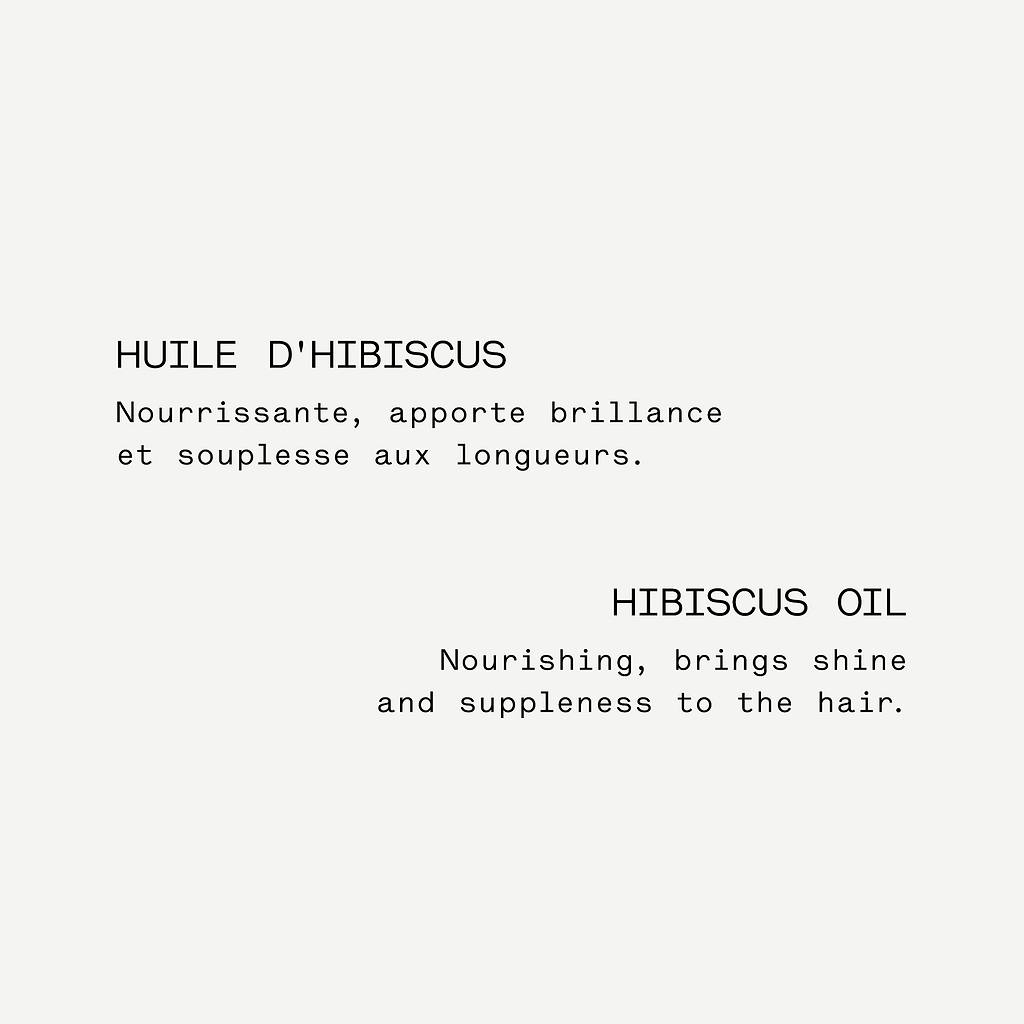 Huile sèche cheveux Açaï 5% + hibiscus — Typology