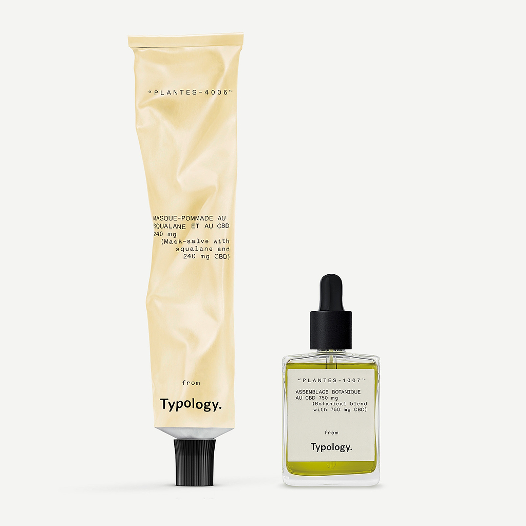 Produits cosmétiques CBD.