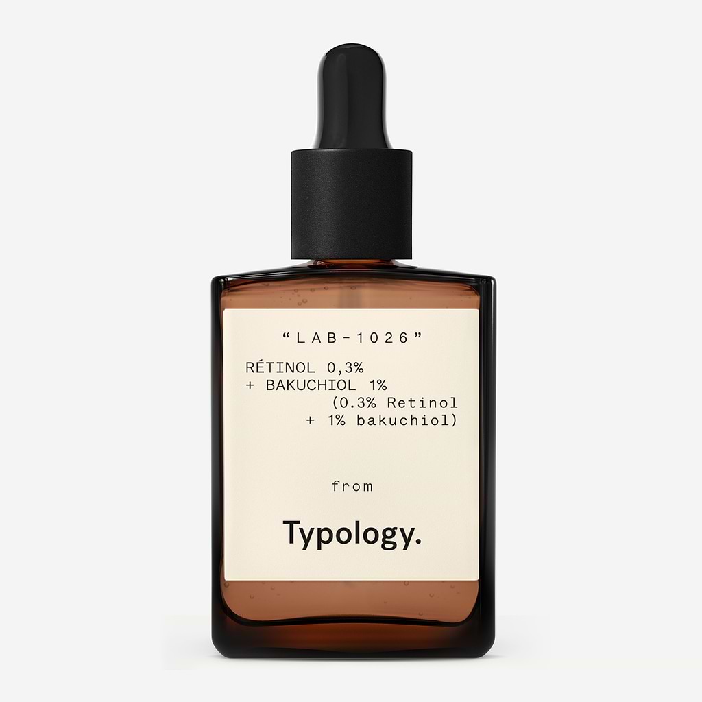Sérum rides et imperfections  Rétinol 0,3% + bakuchiol 1% — Typology