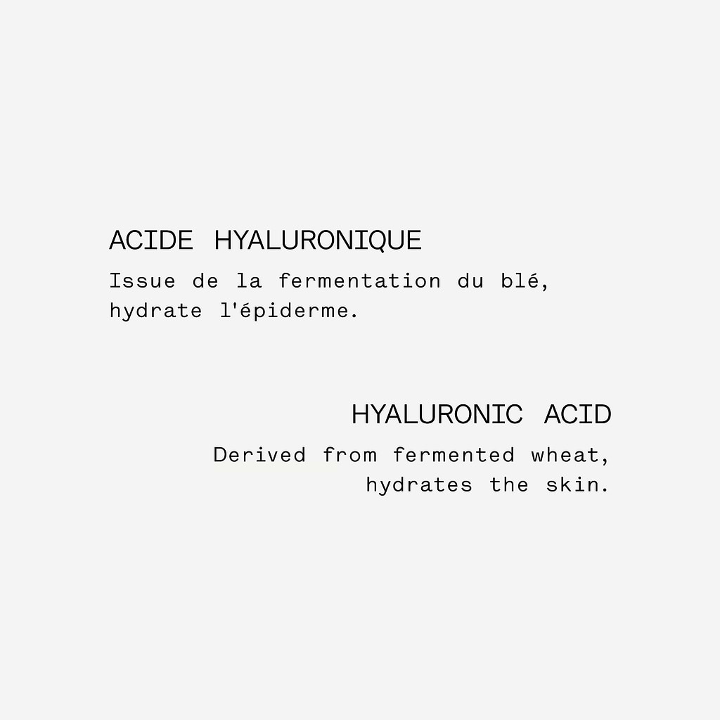 Lotion tonique hydratante Acide hyaluronique 1% + Aloe vera — Typology