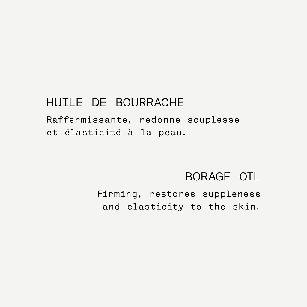 Sérum Raffermissant Corps Rétinol 0,2% + Huile de bourrache — Typology