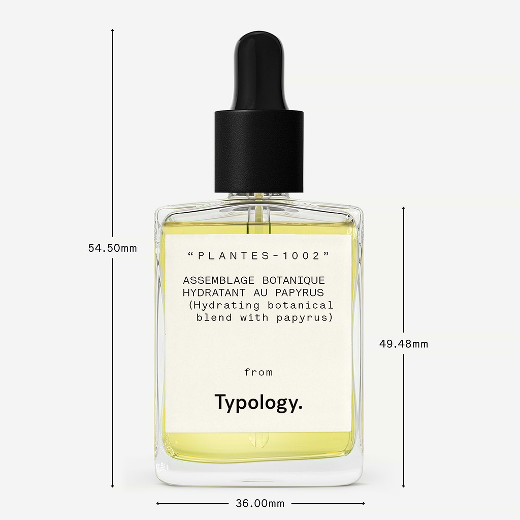 Assemblage botanique hydratant  au papyrus — Typology