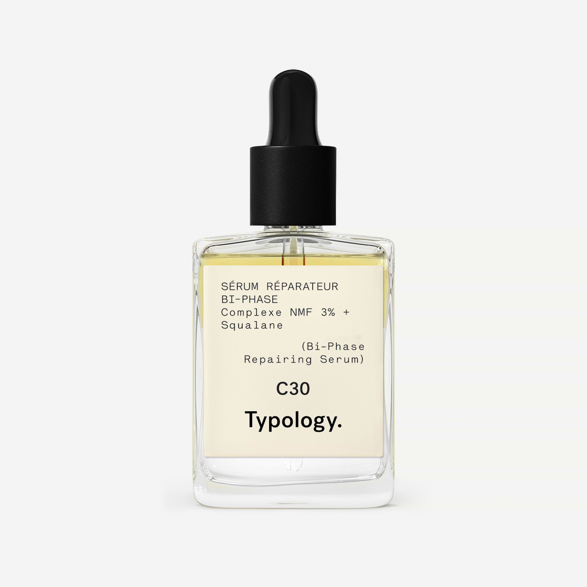 Sérum Réparateur Bi-Phase Complexe NMF 3% + Squalane — Typology