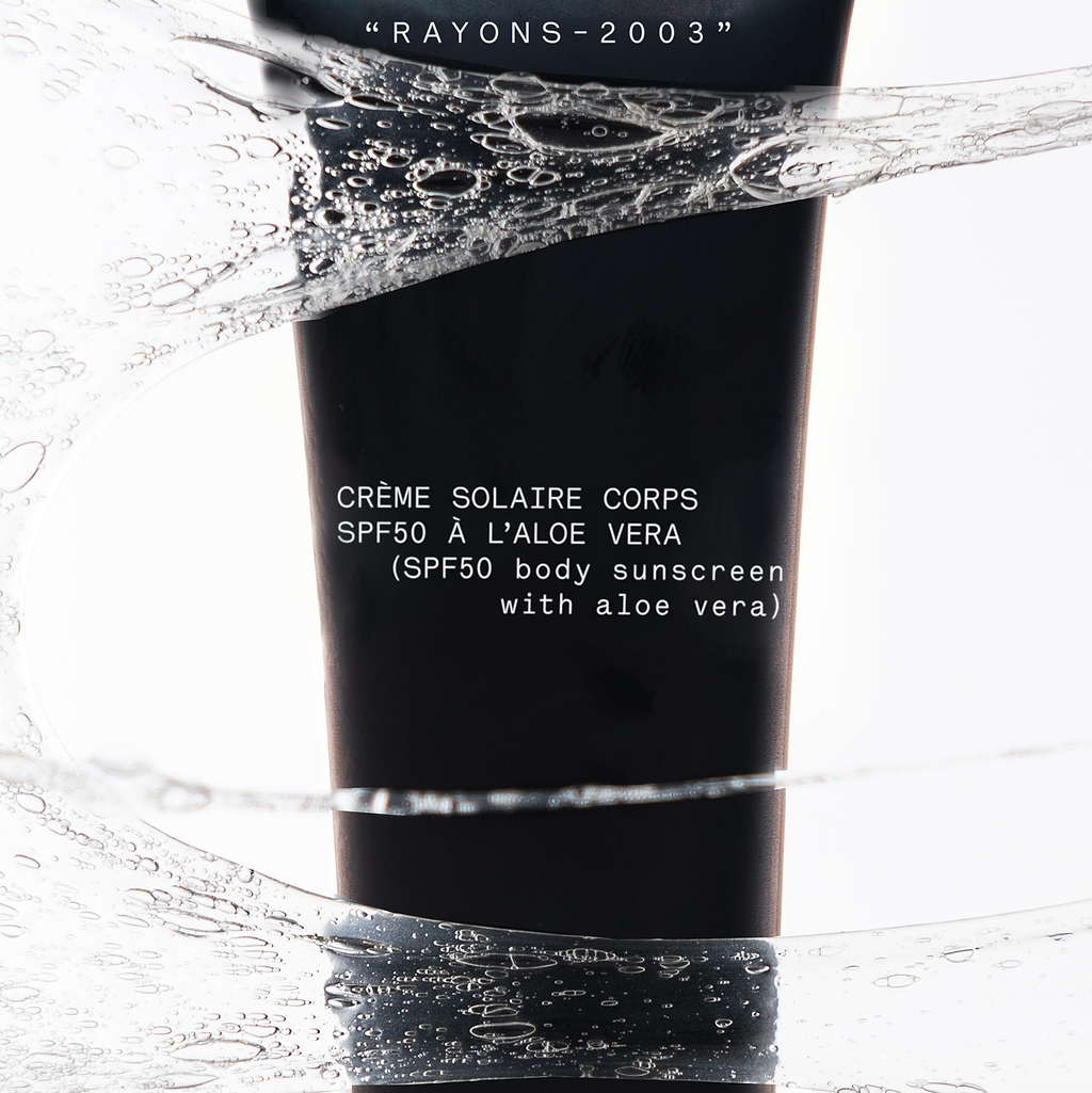 Crème solaire corps SPF50 à l'aloe vera — Typology