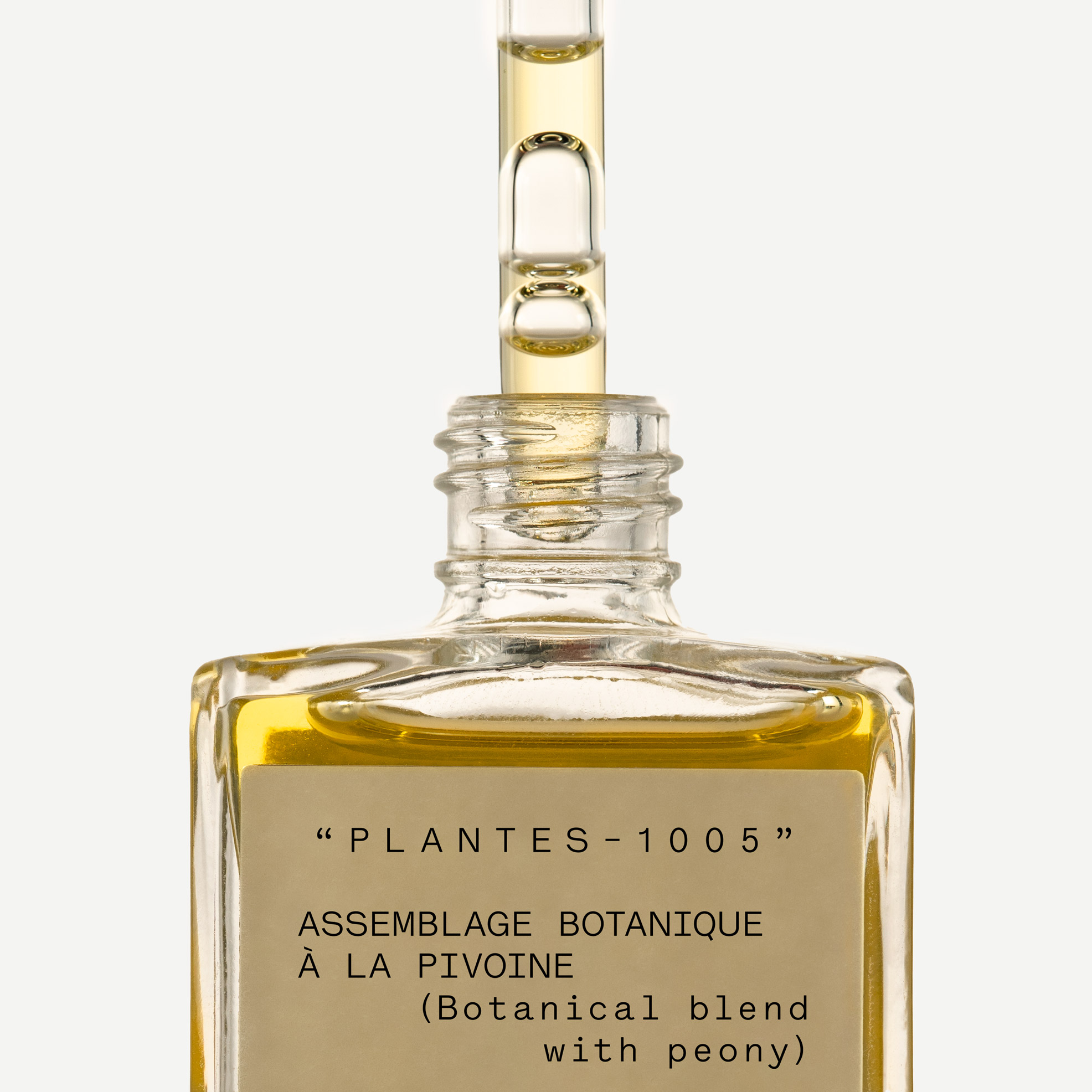 Assemblage Botanique Purifiant Cellules de pivoine — Typology