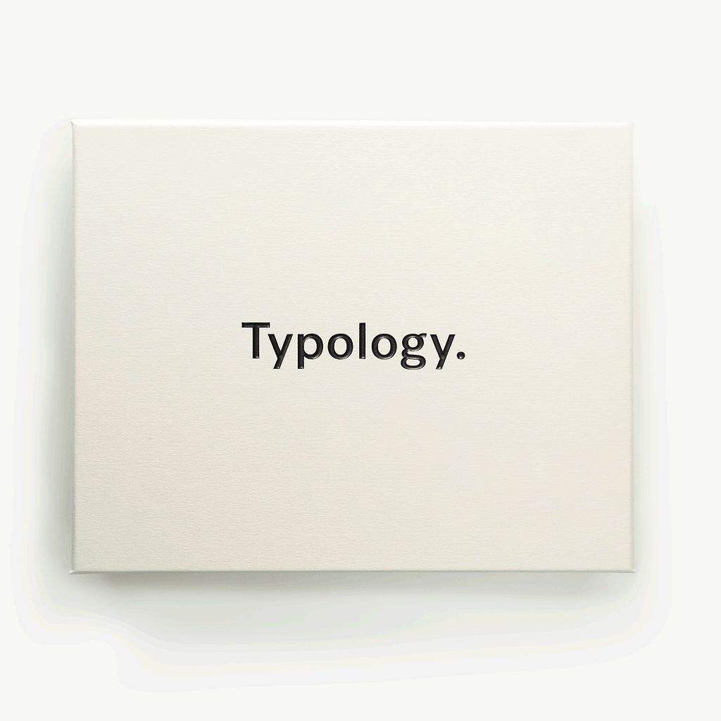 Minimalist Gift Set — Typology