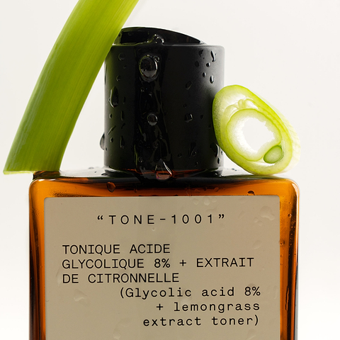 Lotion tonique peaux grasses.